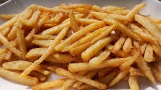 Crispy French Fries  Stepbystep How To Make French Fries At Home  Twice Fried French Fries [upl. by Hocker]