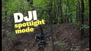 DJI NEO spotlight mode DĘBOWA GÓRA ŚCIANKA test drona w funkcji statywu [upl. by Elocin]