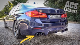 BMW M550i  AC Schnitzer Exhaust  pure SOUND [upl. by Glorianna]