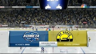 NHL 17 CZ  HC Verva Litvínov  HC Kometa Brno  Xbox one [upl. by France]