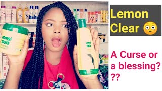 Lemon Clear Lotion and Lemon Clear Plus honest review [upl. by Colp]