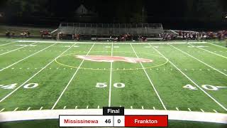 Frankton vs Mississinewa IHSAA Football [upl. by Wain]