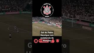 Gol do Pedro Henrique com assistencia de Memphis timão corinthians [upl. by Nordine]