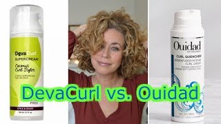 DevaCurl vs Ouidad  Which product works best for curly hair [upl. by Nosille]