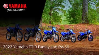 2022 Yamaha TTR Family and PW50 [upl. by Arlina]