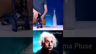 HIGH PRESSURE FOOT AIR PUMPHEAVY  BOTTLE PHYSICS  SIGMA VIDEO alberteinstein [upl. by Rhea]