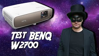 TEST DU VIDEO PROJECTEUR BENQ W2700 [upl. by Lennaj]