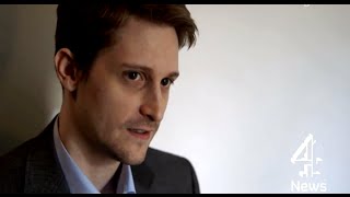 NSA whistleblower Edward Snowden says UK surveillance law quotdefies beliefquot  Guardian Interview [upl. by Carlyn648]