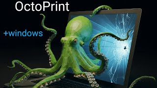 How to set up OctoPrint server on old windows laptop 3dprinting tutorial [upl. by Wooldridge]