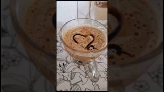 Homemade cappuccino Recipe Cappuccino coffee coffee shorts [upl. by Yessac]