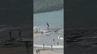 🔵🏖️Guarapari ES Domingo 10112024 às 0810 na Praia do Morro guarapari [upl. by Halilahk]