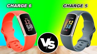 Fitbit Charge 6 vs Fitbit Charge 5 Advanced Fitness  specs comparison [upl. by Keever]