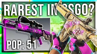 WHICH IS THE RAREST SKIN IN CSGO ONLY 51 EXIST [upl. by Ayekehs]