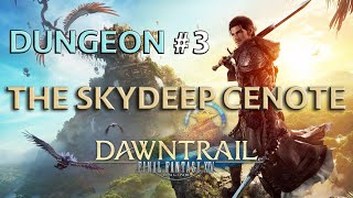 FFXIV Dawntrail  The Skydeep Cenote Dungeon First Run Sage POV [upl. by Aikel233]