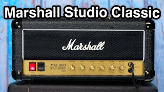 Marshall Studio Classic  THE AMP weve been waiting for  JCM 800 Studio Series [upl. by Kaye]