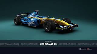 F1 2018 All Classic Cars [upl. by Eihs]