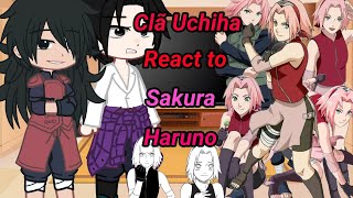 🌸 Clã Uchiha React to Sakura Haruno🌸💯Part1 GC🇧🇷🇺🇲 [upl. by Masao344]