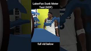 THE FIRST METER DUNKS IN NBA 2K25 [upl. by Spiers]