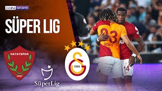 Hatayspor vs Galatasaray  SÜPER LIG HIGHLIGHTS  11112023  beIN SPORTS USA [upl. by Llerreg]