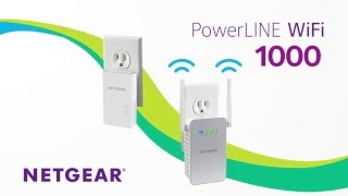 NETGEAR PowerLINE WiFi 1000 Product Tour  Gigabit Wired Speeds [upl. by Elmore]