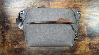 Whats in the bag Peak Design Everyday Sling 3L Camera Bag Review [upl. by Siouxie335]