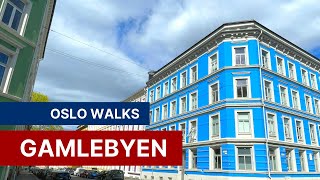 Oslo Walks 4K Gamlebyen  The Old Town of Oslo Norways Capital City [upl. by Mir]