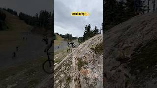 Whistler Bike Park Iconic Drop thriller mtb downhillmtb whistlerbikepark mountainbiking [upl. by Clemens597]