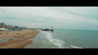 Scheveningen  The Hague Beach Holland 4k Drone [upl. by Stryker358]