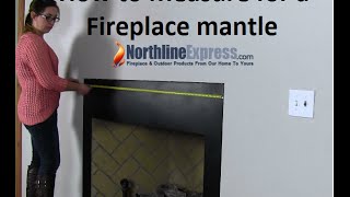 Measuring Your Fireplace For A Fireplace Mantel or Surround [upl. by Notsnorb]