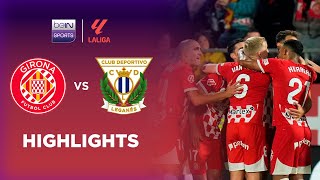 Girona 43 Leganes  LaLiga 2425 Match Highlights [upl. by Lytsyrk]