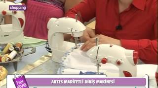 DSHOPPINGDE ARTES MARİFETLİ DİKİŞ MAKİNESİ [upl. by Elicul]