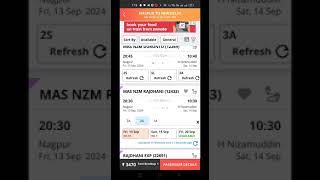 How to book train ticket irctcticketbooking [upl. by Kelula319]