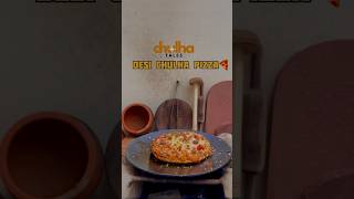 Desi Chulha Pizza  VillageLife  DesiFood  Chulha Cooking  Haryanvi Cooking [upl. by Eluk397]