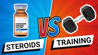 Steroids Vs Training  Which matters more for getting huge [upl. by Ellehcar459]