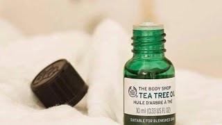 The body shop tea tree oil review how to use it remove acne acne scars with tea tree oil [upl. by Paolo]