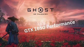 Ghost of Tsushima PC performance  GTX 1650 laptop performance  Benchmarks  4K  i59300H [upl. by Osicnarf199]