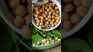 Quick Chickpea amp Spinach Curry Recipe [upl. by Onibag]