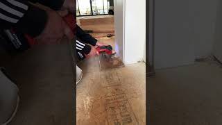 construction remodel flooring fyp foryou DIY satisfying flooringinstaller carpenter [upl. by Chandless]