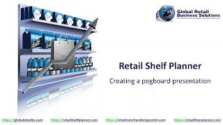 Retail Shelf Planner  Creating a pegboard presentation [upl. by Yart649]