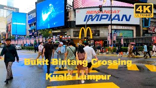 Leisurely Walk Around Bukit Bintung Kuala Lumpur Malaysia in 4K [upl. by Ronile]