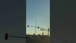 Traffic lights in Pleasanton [upl. by Essiralc]