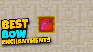 BEST BOW ENCHANTMENTS MINECRAFT 118  Minecraft Bedrock amp Java [upl. by Gargan]