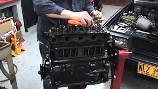 MGB Engine Rebuild Top End Assemble [upl. by Sidky700]