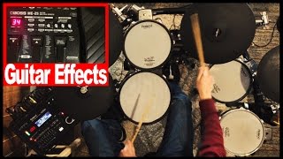 What Happens When You Put Guitar Effects On Drums [upl. by Engelbert]