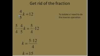 Solving Equations using Multiplication and Division Simplifying Math [upl. by Christean139]