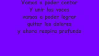 Violetta  quotSer Mejorquot Letra [upl. by Aiyekal]