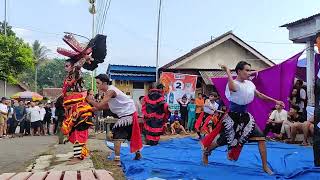 perang barong jaranan Ronggo Warsito live kenjo [upl. by Rosamund48]