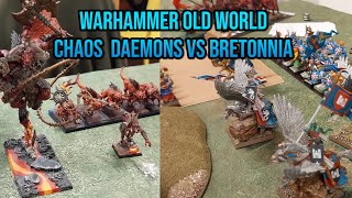 Can the Bretonnians Repel the Daemon Invaders WH Old World 2k BR [upl. by Kittie]