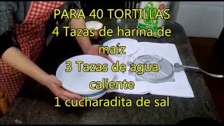 TORTILLAS MEXICANAS [upl. by Castora833]