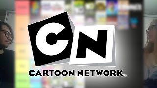 TIER LIST DOS DESENHOS DA CARTOON NETWORK [upl. by Assillam]